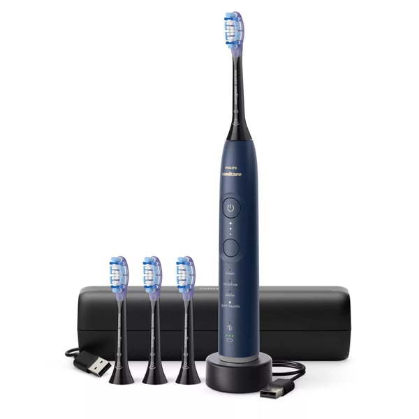 Philips Sonicare 7100 series Series 7100 HX7423/08 Oppladbar tannbørste, Voksen, Sonik tannbørste, Sensitiv / Myk, Gum omsorg, Whitening, 62000 bev...