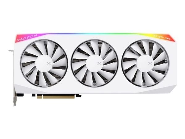 XFX Mercury RX 9070 XT OC grafikkort 16 GB GDDR6, Magnetic Air Edition vit