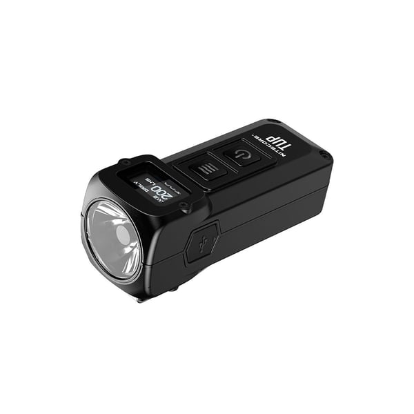 Nitecore TUP, Hånd lommelygte, Sort, 1 m, IP54, LED, 1 Lampe( r)