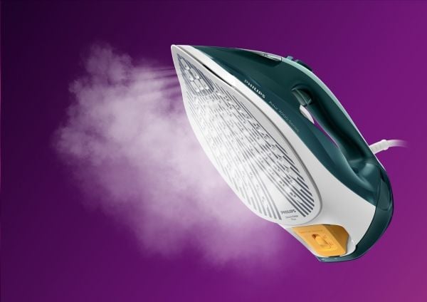 Philips Azur 7000 Series DST7031 - Ångstrykjärn med automatisk avstängning - sula SteamGlide Plus - 2800 W - opal green/mint