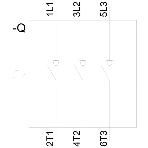 Siemens lastbryter, rød, gul, 3-polet, 185 mm², 160 A, 690 V/AC, 3LD23050TK13, 3P, IP65, 169 mm, 220 mm, 305 mm, 200 mm