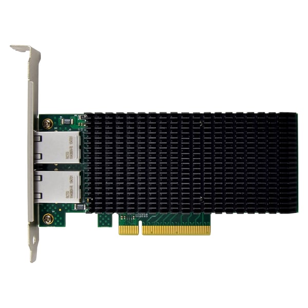 InLine Dual 10 Gigabitin verkkokortti - 2x RJ45 10Gb/s - PCIe x8 (51128A)