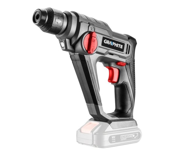 Graphite 58G009, SDS Plus, Harmaa, 1 cm, 900 RPM, 0,8 J, 5000 bpm