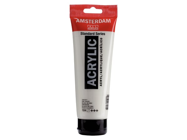 Amsterdam Standard Series akryl i tub Zinc White 104