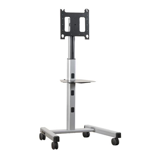 Chief Large Flat Panel Mobile Cart - Näytöille 55-100" - Musta - jalusta (liitäntäkannatin) - litteille paneeleille - musta - näytön koko: 42"-71" ...