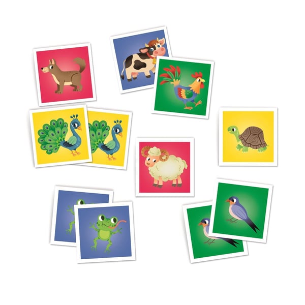 Memo Pocket Farm Animals