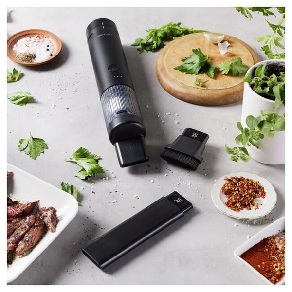ZWILLING XTEND Starter kit: johdoton pölynimuri + akku musta