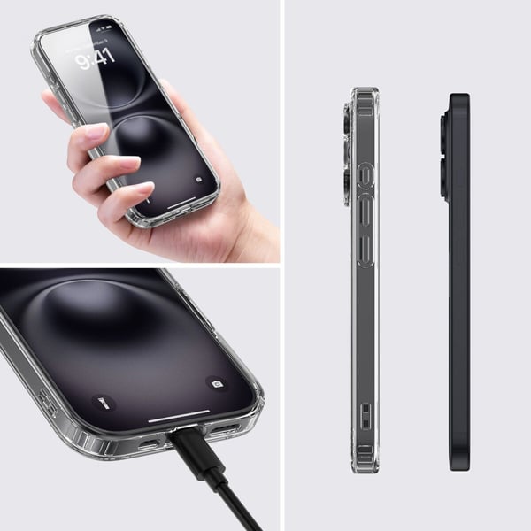 4smarts 360° Premium, Rajallinen, Apple, iPhone 17, 15,9 cm (6.27"), Läpinäkyvä