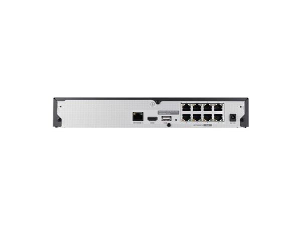 Hanwha Vision WiseNet A Series ARN-810S - NVR - 8 kanaler - i nätverk - 1U - rackmonterbar (tillval)