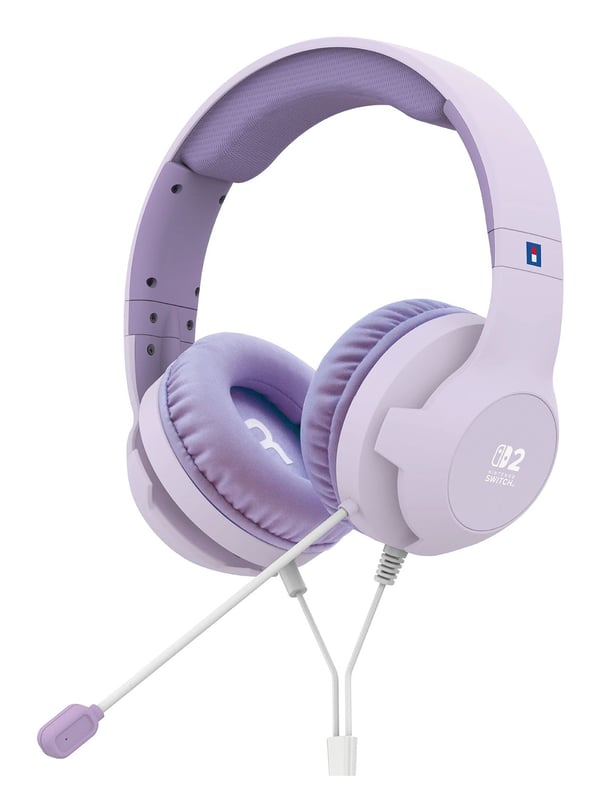 Hori Gaming Headset Cozy Lavender, Kabel, Spela, 350 g, Hörlurar, Violett