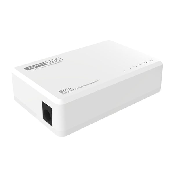 TOTOLINK S505-V5, Uhåndtert, Fast Ethernet (10/100), Full tosidig, Kan monteres på vegg