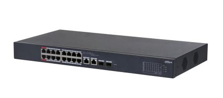 Dahua DH-CS4218-16ET-240 nettverksswitch 16-port PoE + 2 RJ45/SFP