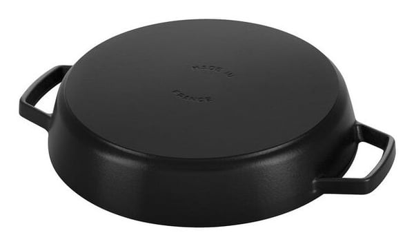Staub 40511-659-0, Pyöreä, musta, Emali, -20 °C, 260 °C, valurauta