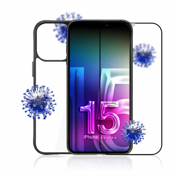 Veske til Apple iPhone 15 Pro Max - 3mk komfortsett 4 i ett