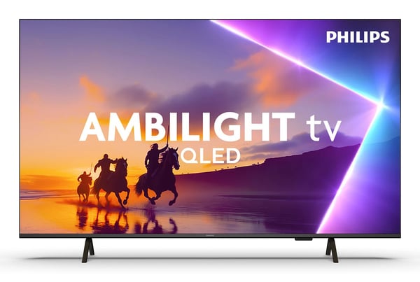 Philips 43PUS8450/12 -televisio, 43 tuumaa, QLED 4K Ultra HD, valkoinen