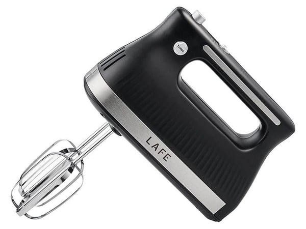 Lafe Mix&Store, Håndmikser, Svart, Sølv, Vispe, Elte, Miksing, Visping, 500 W