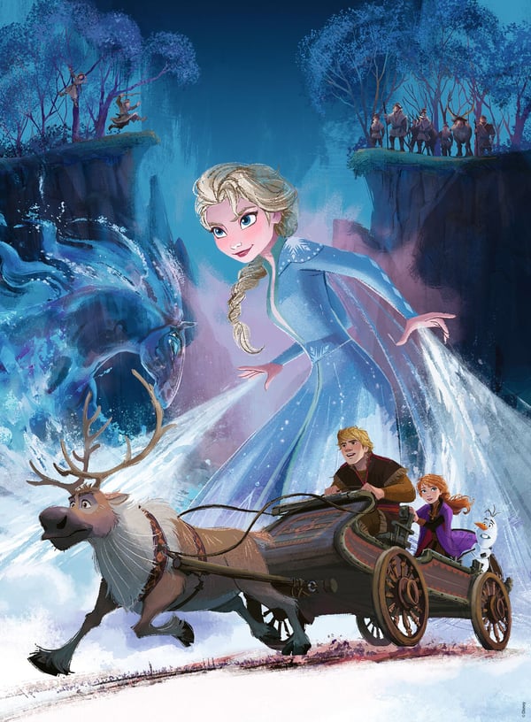 Ravensburger XXL - Disney Frozen 2 - puslespill - 200 brikker