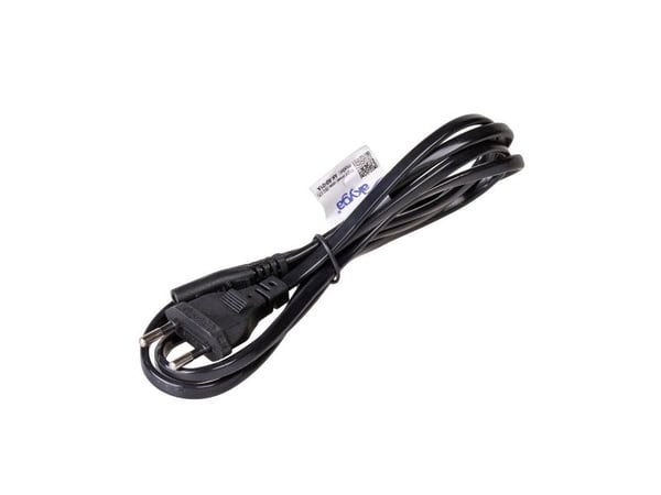 Akyga Pro Series Eight - Strömkabel - Eurokontakt (hane) till power IEC 60320 C7 - 250 V - 2.5 A - 1.5 m - svart