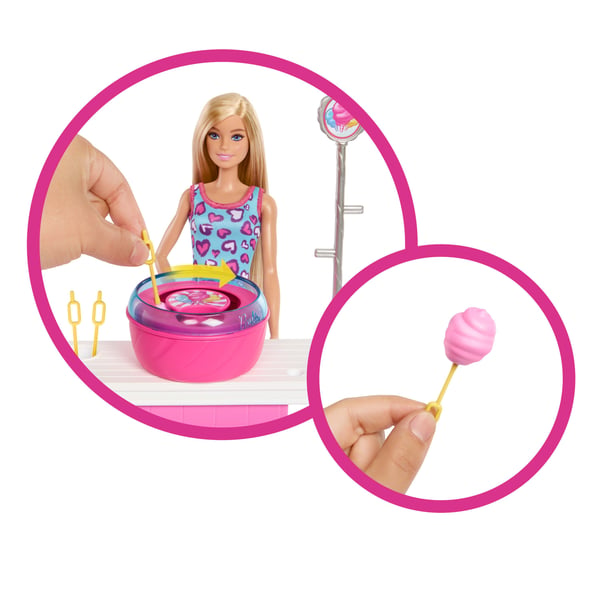 Barbie Mysteries: Beach Detectives ”Malibu” -nukke, hattara-/pelikojulelupakkaus ja tarvikkeita, Muotinukke, Naaras, 3 vuosi/vuosia, Poika/tyttö, 3...