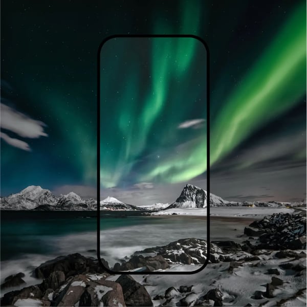 Just Mobile Xkin glassskjermbeskytter til iPhone 16 Pro
