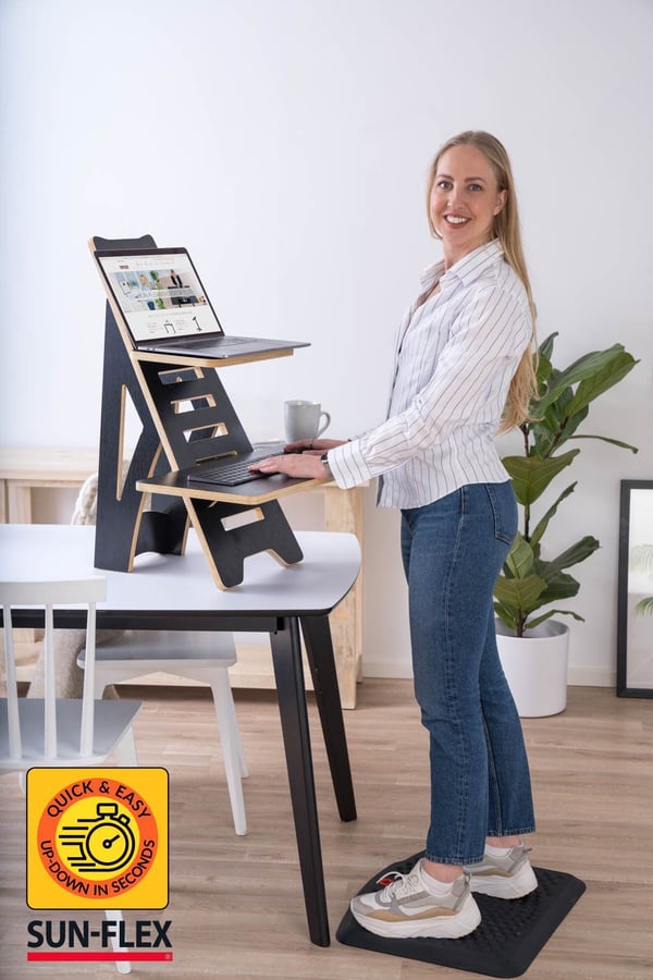 SUN-FLEX® EASYDESK RISE, Natural Black