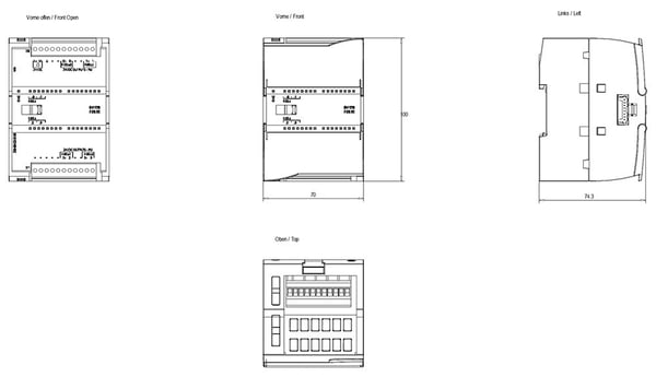 Siemens 6ES7226-6DA32-0XB0 PLC-digitaludgivermodul - digitaalinen ohjausjärjestelmä