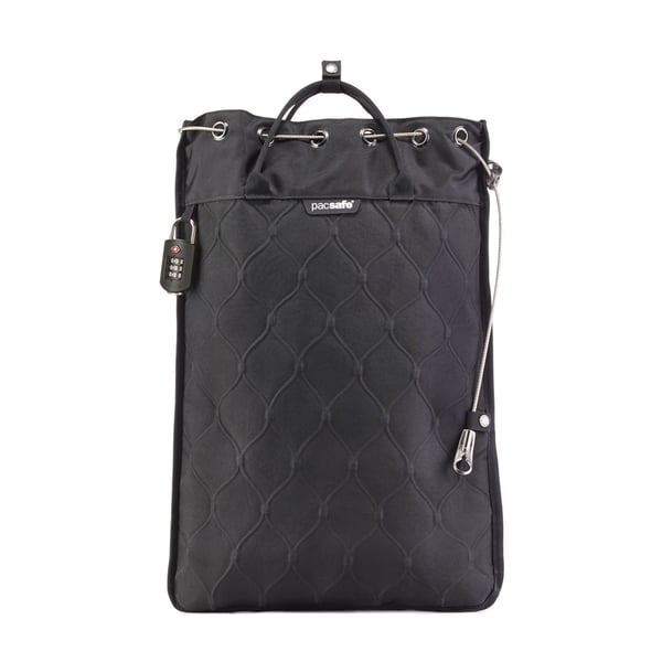 Pacsafe Travelsafe 12L GII portabelt kassaskåp, svart