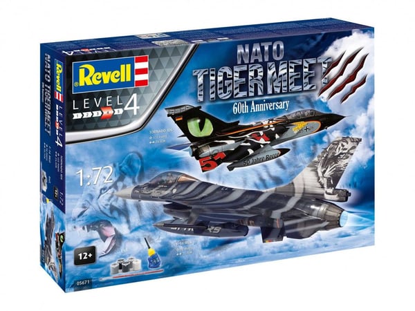 Revell Plastmodell NATO Tiger Meet-fly i gave