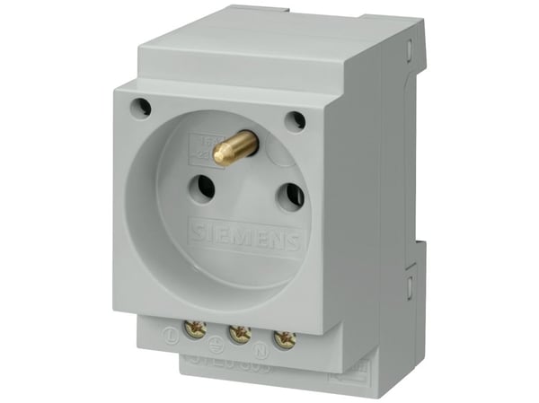 Siemens modulaarinen pistorasia 2P + Z 16A 230V CEE7 (5TE6803)
