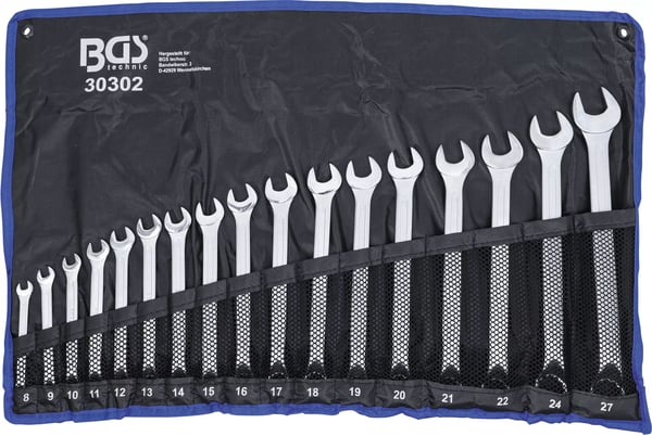 BGS technic Combination Spanner Set, 3,45 kg