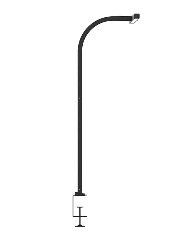 Unilux Strata LED-pöytävalaisin 19 W, musta