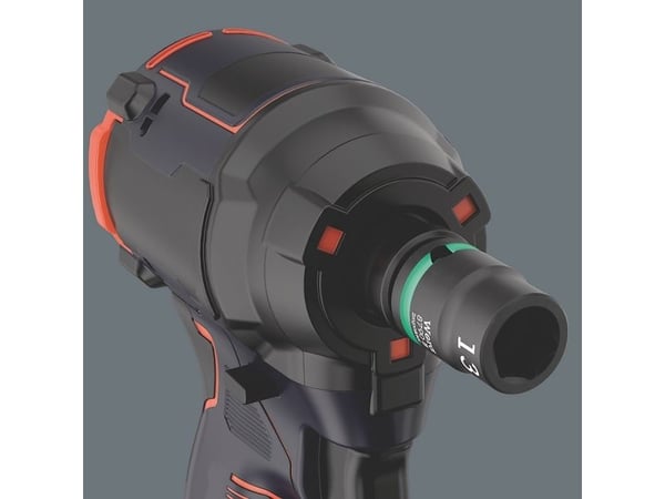 Wera 9607, Kraftpipesett, Flerfarget, 10 hoder, 3/8", Metrisk, 10,13,15,16,17,18,19,21,22,24 mm