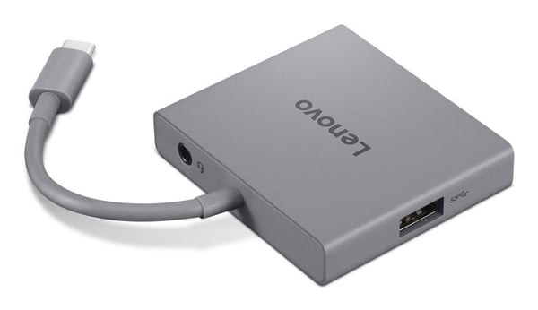 Lenovo 4 in 1 hub Gen 2 - Dokkingstasjon - USB-C - HDMI - for ThinkPad T16 Gen 4 21QN
