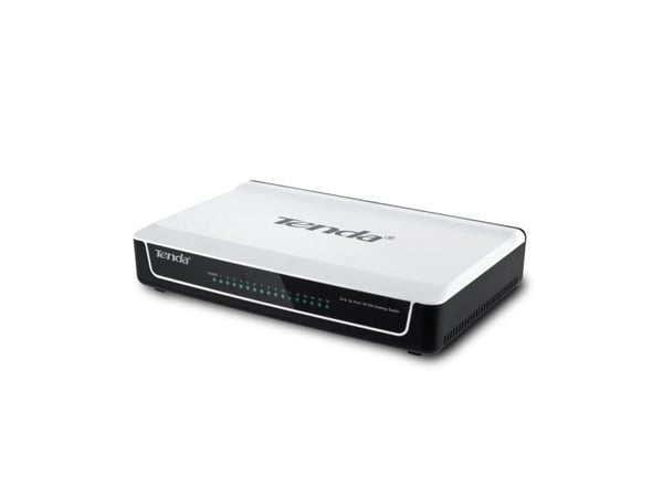Tenda S16, Uhåndtert, Fast Ethernet (10/100), Full tosidig