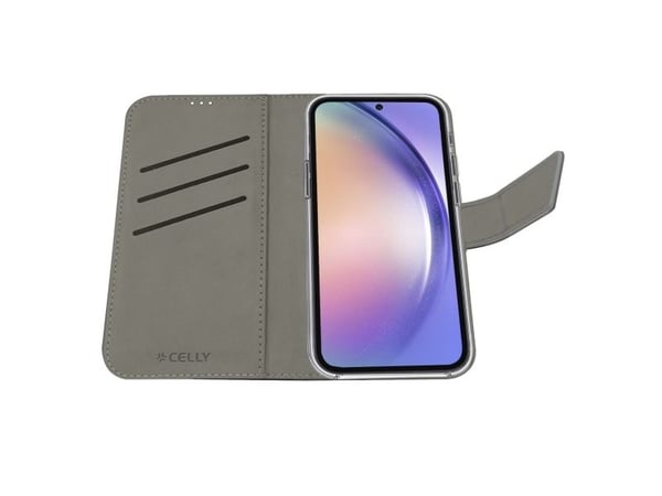 Celly WALLY1064, Plånbok, Samsung, Galaxy A55 5G, 16,8 cm (6.6"), Svart