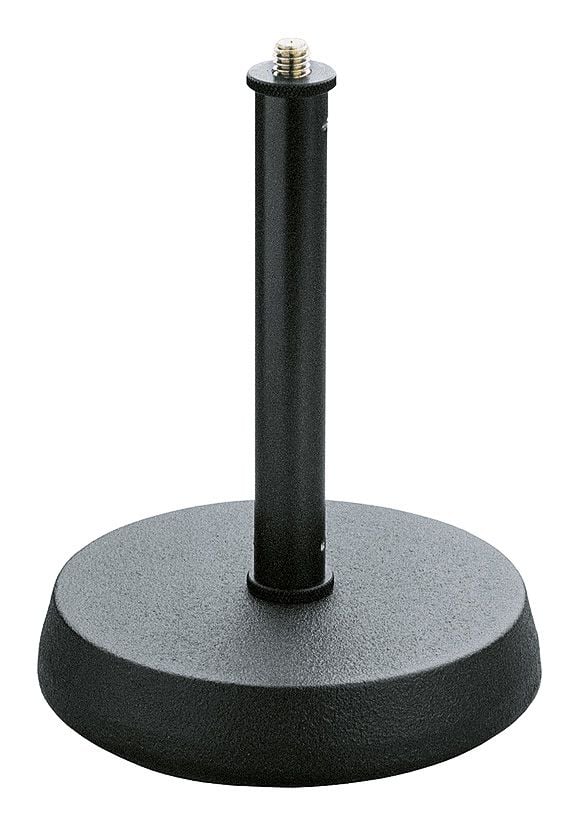 K&amp;M 232 - Stativ for mikrofon - svart