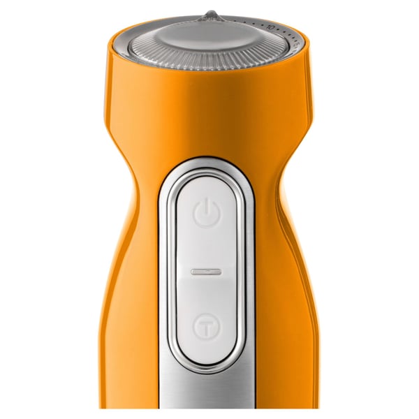Sencor SHB 4463OR-EUE3, Upotettava sekoitin, 0,7 L, Syke-toiminto, Jäänmurskaus, 1000 W, Oranssi, Ruostumaton teräs