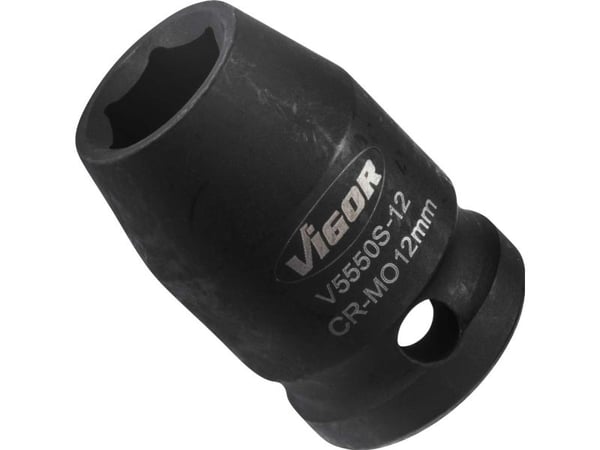 Vigor V5550S-12 Kuusikulmainen pistorasia Tehopistorasia 12 mm 1/2 (12,5 mm)