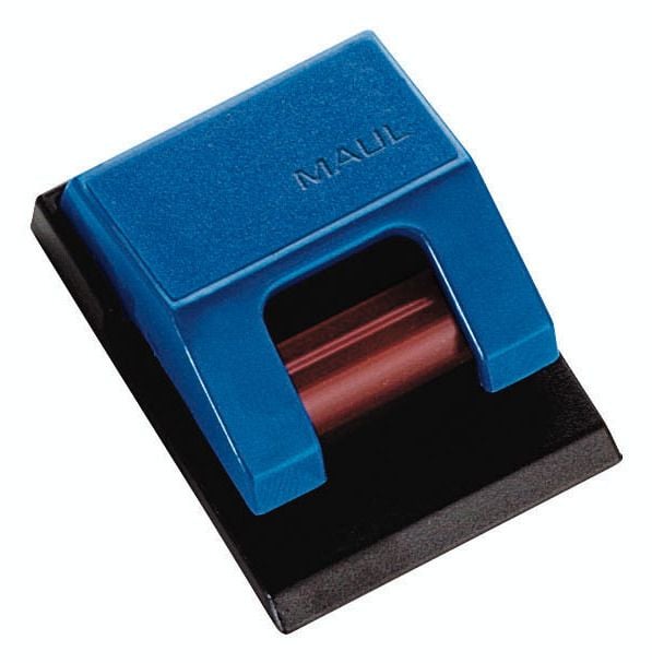 MAUL Roller clip S, Plast, Blå, 43 mm, 33 mm, 10 stykker