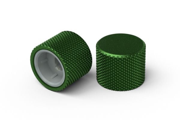 Glorious Gaming Rotary Knob, Tastaturdeksel, 14,5 mm, 1,8 cm, Grønn