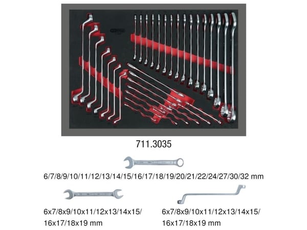KS Tools 711.3035, 390 mm, 35 mm, 5,08 kg