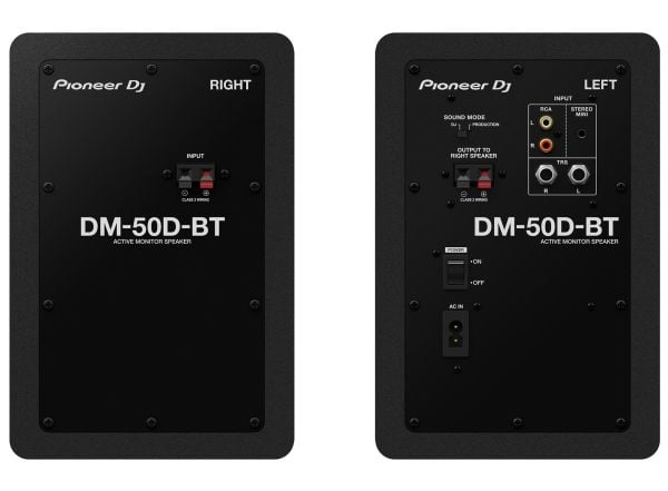 Pioneer DM-50D-BT, 2-suuntainen, Langallinen & langaton, 50 W, 10000 O, Musta