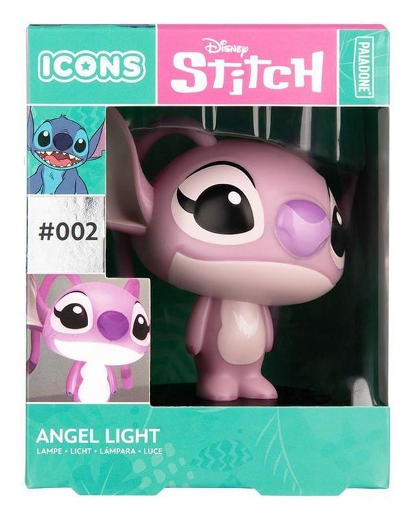 Paladone Icon Disney Stitch Angel - Dekorasjonslampe - mykt varmt lys