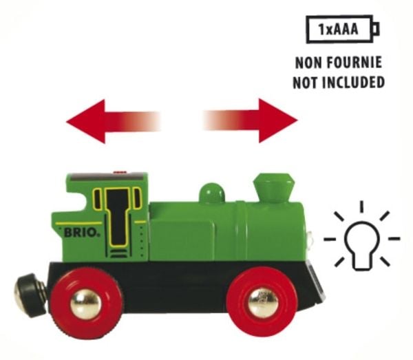 BRIO 33595 Battery Powered Engine - Green