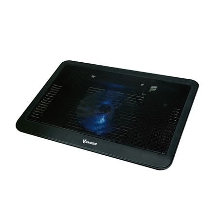 VAKOSS - Fläkt till bärbar dator/notebook - 17" - 155 mm - svart