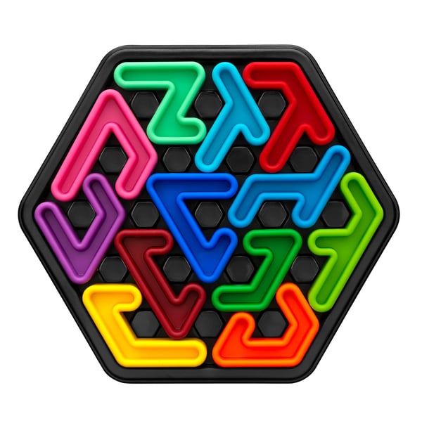 SmartGames IQ Hexagon, Boksrebus, 14 år