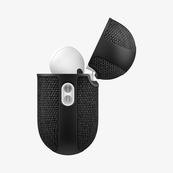 Spigen Urban Fit, Kotelo, Kangas, Polykarbonaatti (PC), musta
