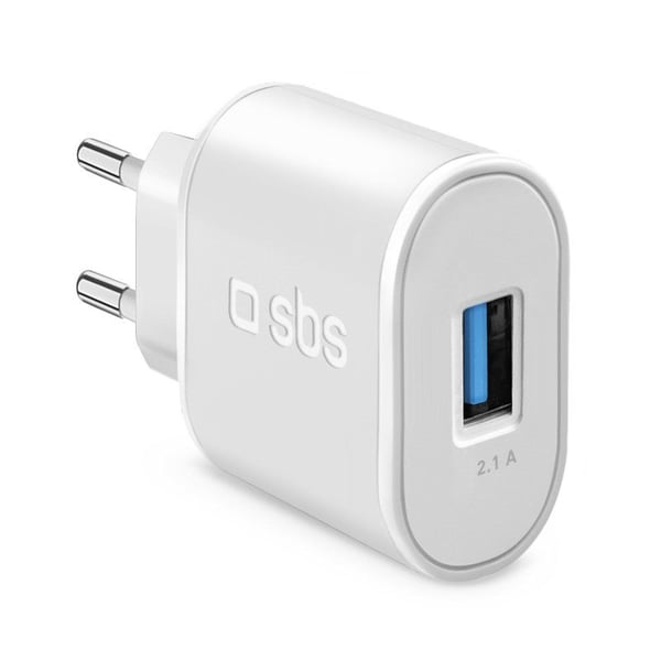 SBS TETR1USB2AWFAST, Innendørs, AC, 5 V, Hvit