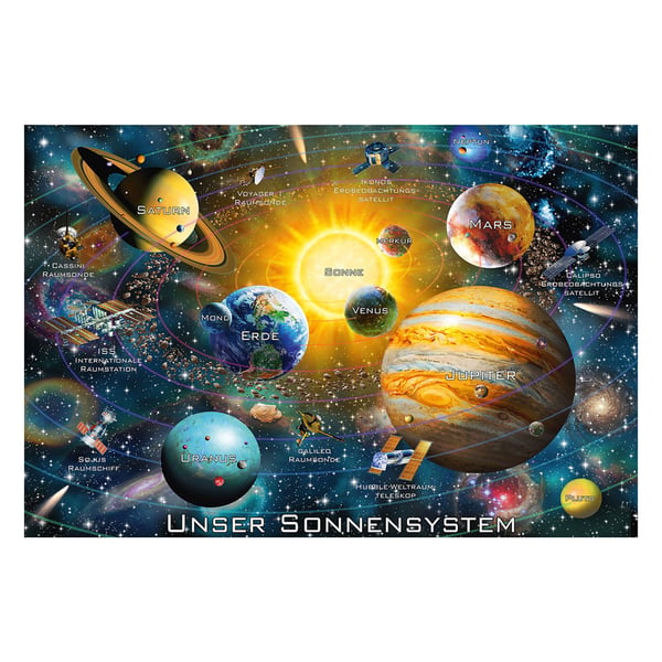 Schmidt® Spiele Our solar system, 200 stykker, Krydret aroma, 8 år