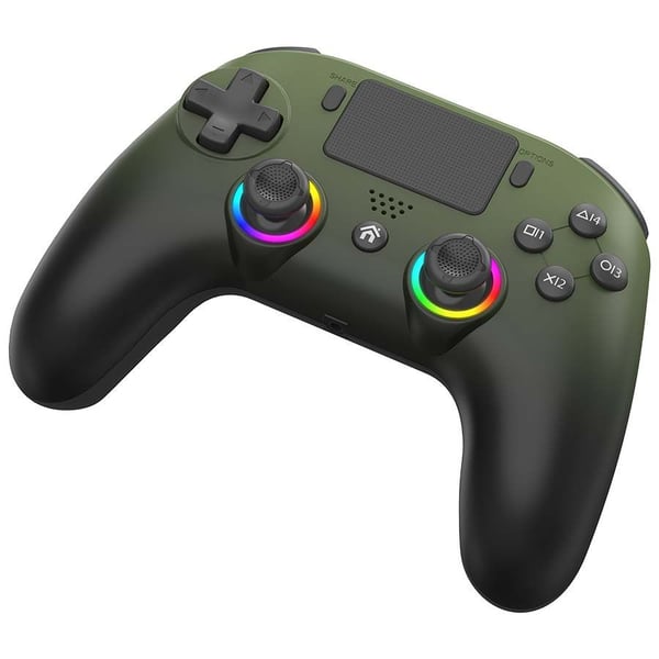 Subsonic SA5716-3, Gamepad, PC, PlayStation 5, D-måtte, Hjemknap, Knappen Indstillinger, Knappen Del, Analog/digital, Flerfarvet, Trådløs